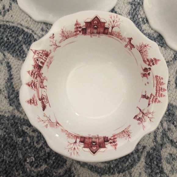 Sur La Table SNOWY LANE CEREAL BOWL - Picture 2 of 8